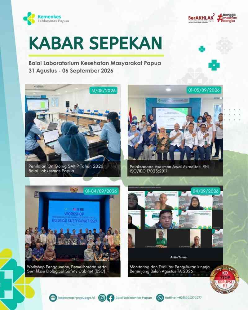 Kabar Sepekan Edisi Pertama Bulan September 2026